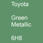 Preview: Toyota, Green Metallic, 6H8.